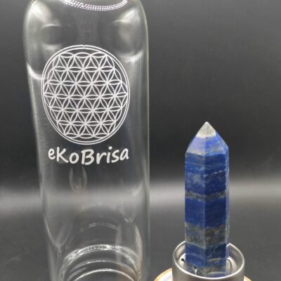 Botella de Bambú -Lapislazuli